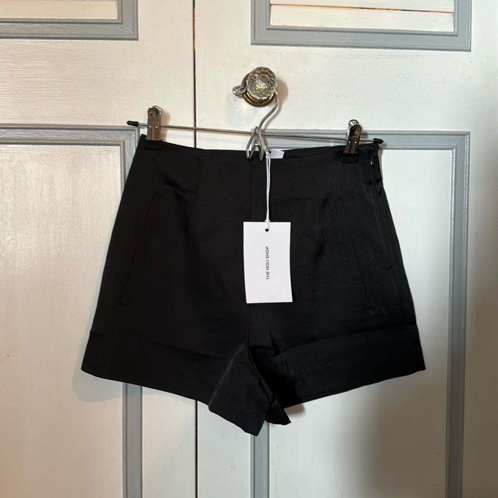 NWT The Noli Shop Satin Look Shorts